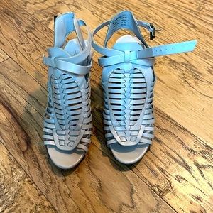 American Eagle heel strap shoes